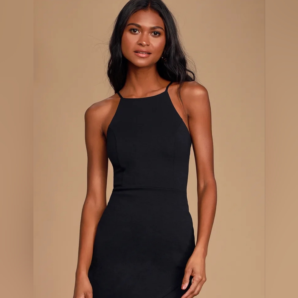 Lulu's Late Night Plans Mini Dress